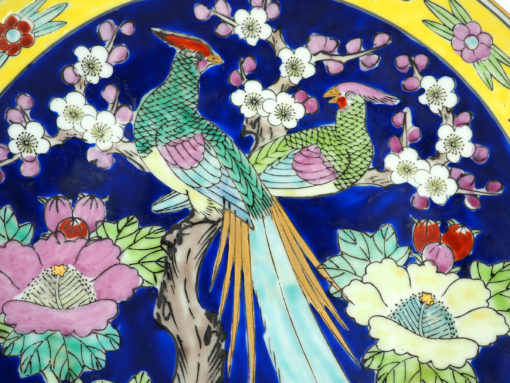 Porzellan Wandteller aus Japan – Bild 2