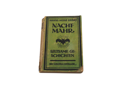 Hanns Heinz Ewers "Nachtmahr. Seltsame Geschichten" 1. Auflage