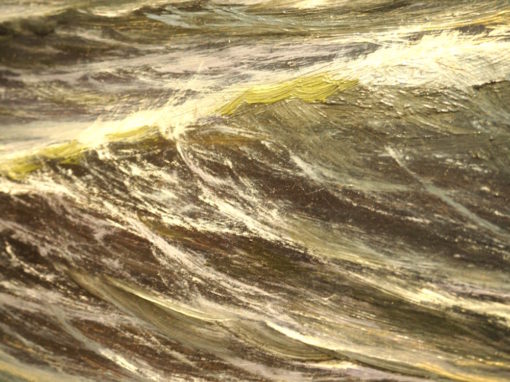 Lothar Schlüter "Hochsee" Ölgemälde – Bild 4