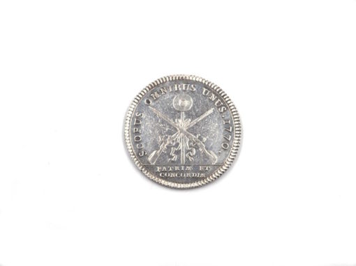 Louis XV Jeton Compagnie de L´Arquebuse Villeneuve Lyon 1770