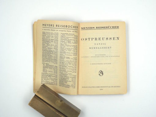 Meyers Reisebücher Ostpreussen Danzig Memelgebiet 1934 – Bild 3
