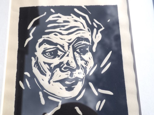 Meinhard Uttecht "Mutter" - Linolschnitt – Bild 4