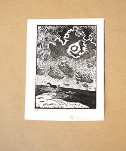 Otto Pankok Pferd und Sonne - handsigniert
